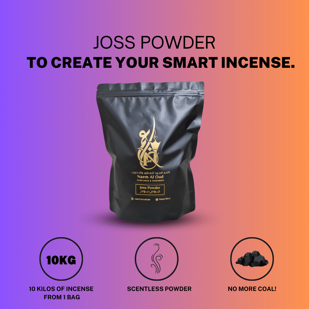 Create Your Own Bukhoor Package: Joss Powder AND 24/7 Hours Whatsapp Consulting + Directory Of Suppliers To Source Supplies